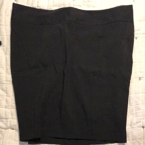 Torrid black pencil skirt